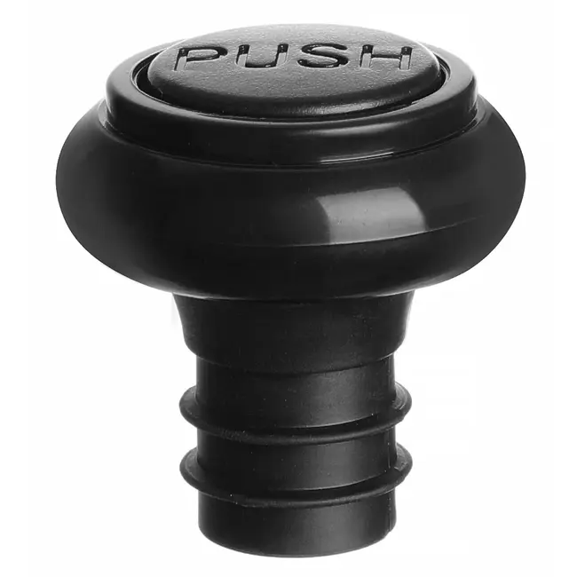 BarUp Set van 2 universele vacuüm wijnstoppers – behoud de smaak en frisheid van geopende wijnflessen langer