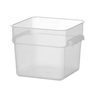 HENDI Voedselcontainer 5,7 liter met schaalverdeling 235 x 235 x 180 mm