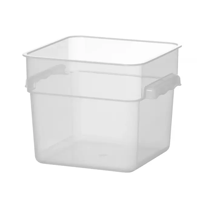 HENDI voedselcontainer 5 liter transparant BPA-vrij met schaalverdeling stapelbaar magnetronbestendig horeca