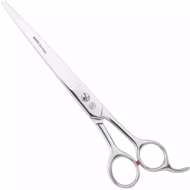 Mars Coat-King Rechte trimscharen – gepolijste snijkanten – 22 cm – voor honden en katten
