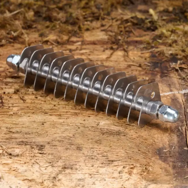 Mars Coat-King Vervangende bladenset – 12 roestvrijstalen haken – 5 mm afstand – voor hondenverzorging