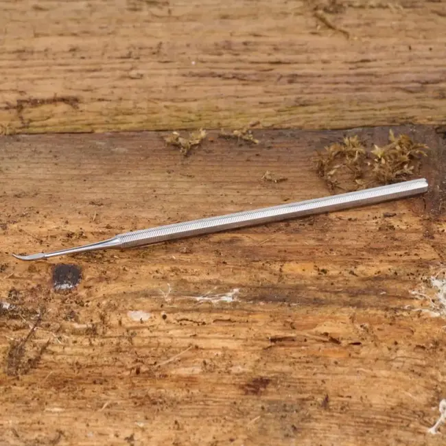 Mars Coat-King Tandsteenverwijderaar voor Huisdieren – RVS – Gebogen Haak – 15 cm