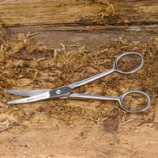 Mars Coat-King Gebogen trimschaar – Veilig & nauwkeurig – 13 cm – Roestvrij staal