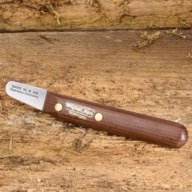 Mars Coat-King Klassieke dierentrimmer – Fijne scherpe tanden – Thermobeuken handgreep – Roestvrij staal – Voor detailwerk