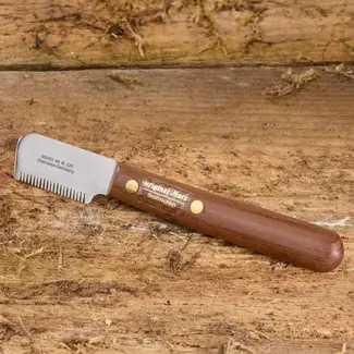 Mars Coat-King Trimmer voor ruwharige honden – scherpe tanden – ergonomisch houten handvat