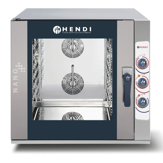 HENDI Convectie-stoomoven NANO 7x GN1/1 roestvast staal