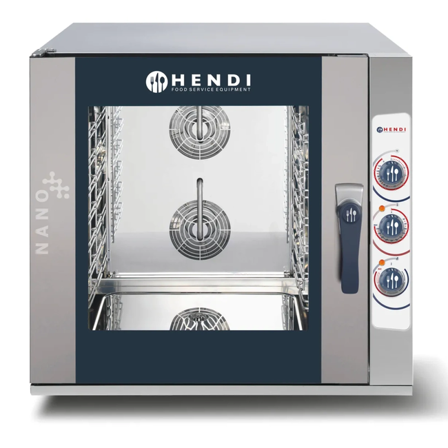 Hendi Convectie-stoomoven NANO 7x GN1/1 roestvast staal