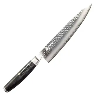 Yaxell Ketu Koksmes 20 cm – SG2 Stalen Kern – Tsuchime Finish – Pakkahout Handvat