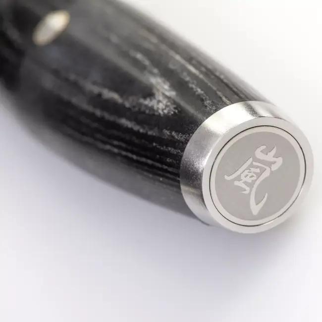 Yaxell Ketu Koksmes 20 cm – SG2 Stalen Kern – Tsuchime Finish – Pakkahout Handvat