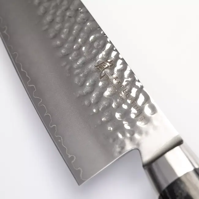 Yaxell Ketu Koksmes 20 cm – SG2 Stalen Kern – Tsuchime Finish – Pakkahout Handvat