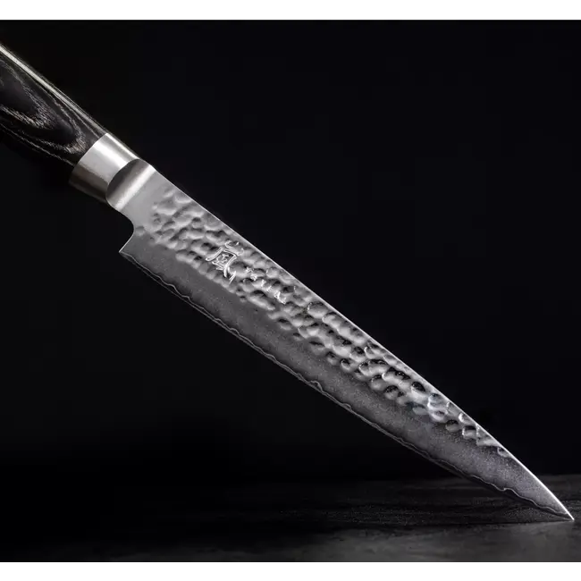 Yaxell Ketu Vleesmes 18 cm – SG2 Stalen Kern – Tsuchime Finish – Pakkahout Handvat