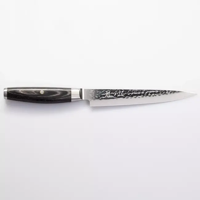 Yaxell Ketu Vleesmes 18 cm – SG2 Stalen Kern – Tsuchime Finish – Pakkahout Handvat