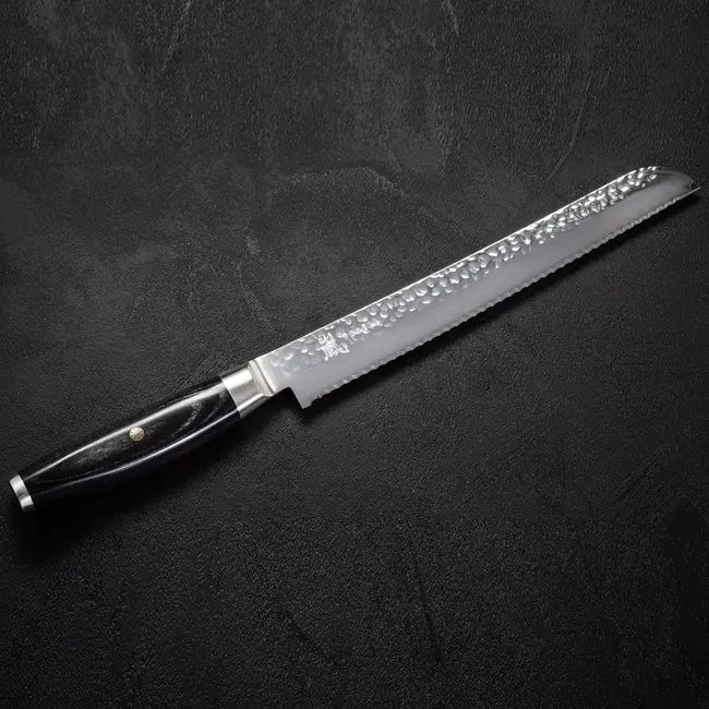 Yaxell Ketu Broodmes 23 cm – SG2 Stalen Kern – Tsuchime Finish – Pakkahout Handvat