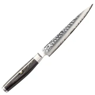 Yaxell Ketu Vleesmes 15 cm – SG2 Stalen Kern – Tsuchime Finish – Pakkahout Handvat