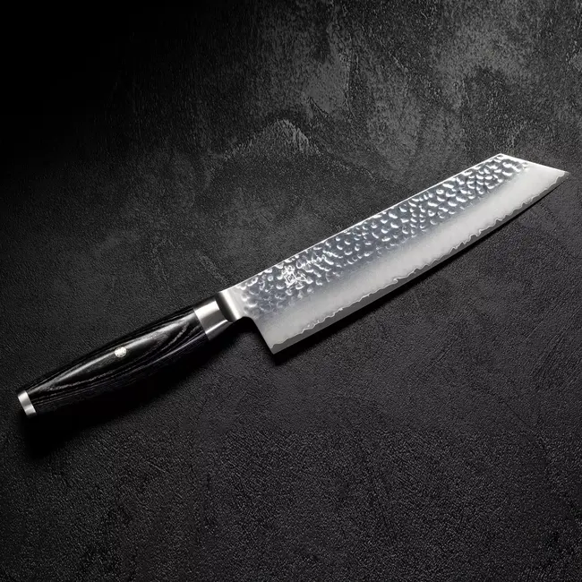 Yaxell Ketu Kiritsuke 20 cm – SG2 Stalen Kern – Tsuchime Finish – Pakkahout Handvat