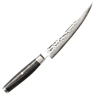 Yaxell Ketu Uitbeenmes 15 cm – SG2 Stalen Kern – Tsuchime Finish – Pakkahout Handvat