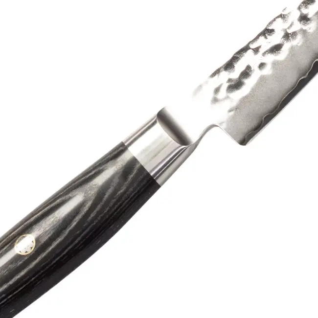 Yaxell Ketu Uitbeenmes 15 cm – SG2 Stalen Kern – Tsuchime Finish – Pakkahout Handvat