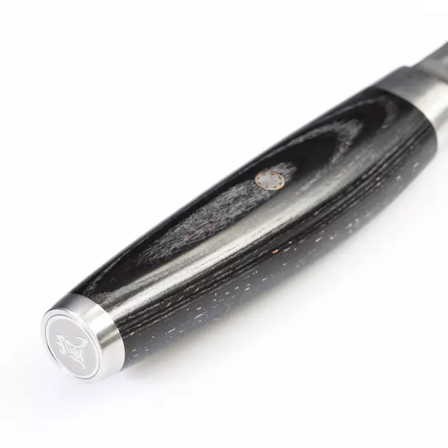 Yaxell Ketu Vleesmes 23 cm – SG2 Stalen Kern – Tsuchime Finish – Pakkahout Handvat