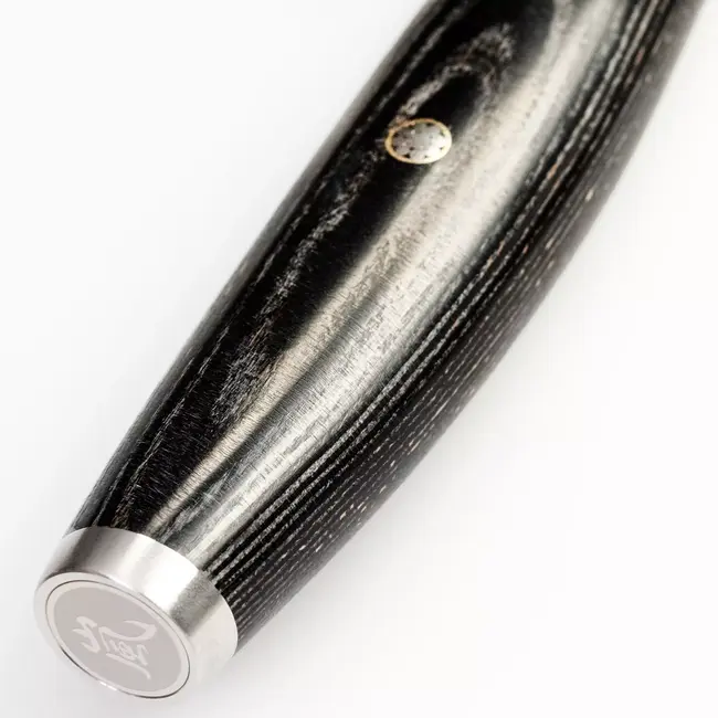 Yaxell Ketu Nakiri 16,5 cm – SG2 Stalen Kern – Tsuchime Finish – Pakkahout Handvat