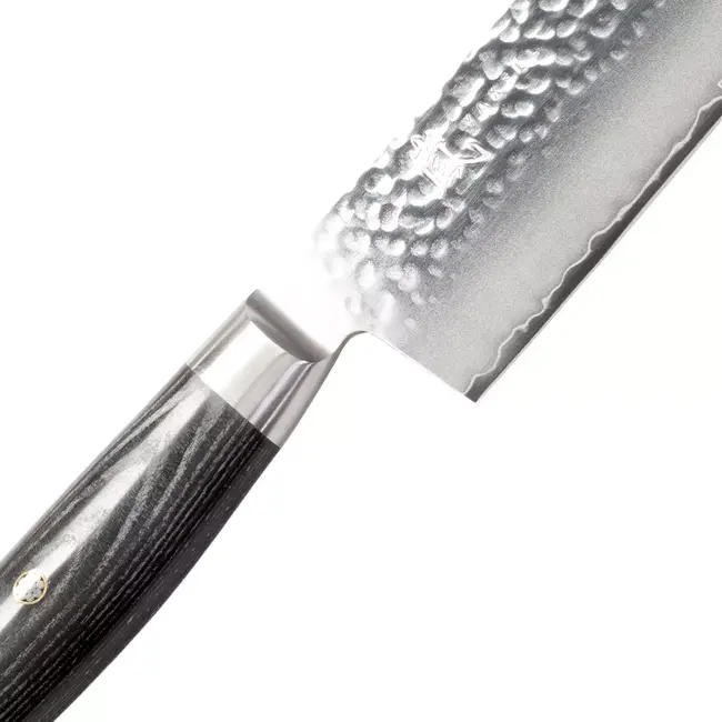 Yaxell Ketu Nakiri 16,5 cm – SG2 Stalen Kern – Tsuchime Finish – Pakkahout Handvat