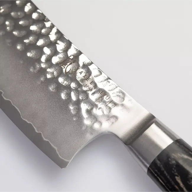 Yaxell Ketu Konata 14,5 cm – SG2 Stalen Kern – Tsuchime Finish – Pakkahout Handvat