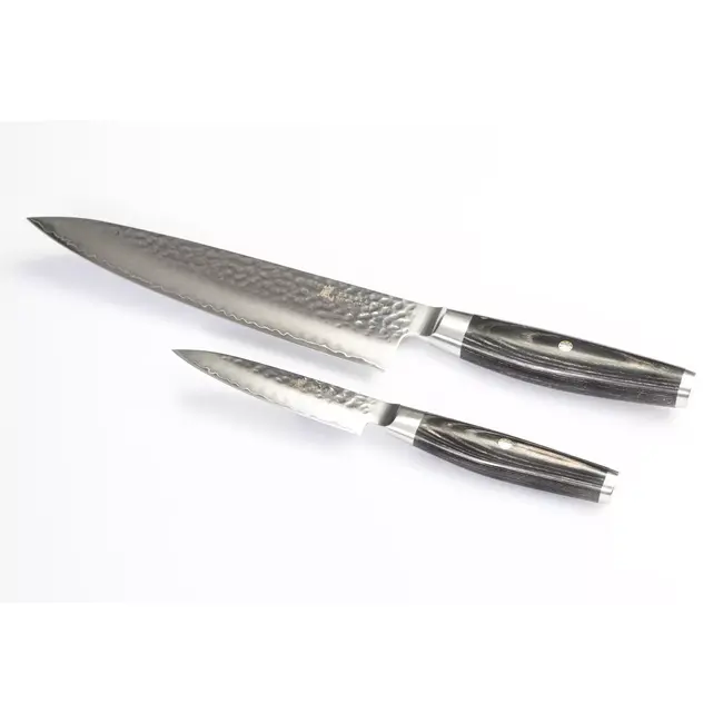 Yaxell KETU – 2-delige Messenset – SG2 Staal – Koksmes 20 cm & Schilmes 10 cm – Tsuchime Finish