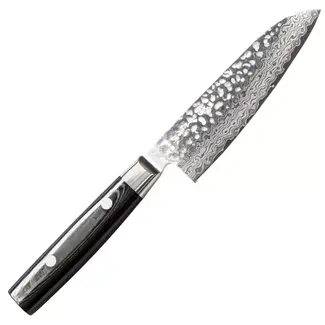 Yaxell Zen Santoku Koksmes 12,5 cm – 37 Lagen Damaststaal – Canvas-Micarta Heft