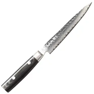 Yaxell Zen Vleesmes 15 cm – 37 Lagen Damaststaal – Canvas-Micarta Heft