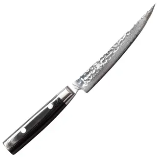 Yaxell Zen Uitbeenmes Gebogen 15 cm – 37 Lagen Damaststaal – Canvas-Micarta Heft