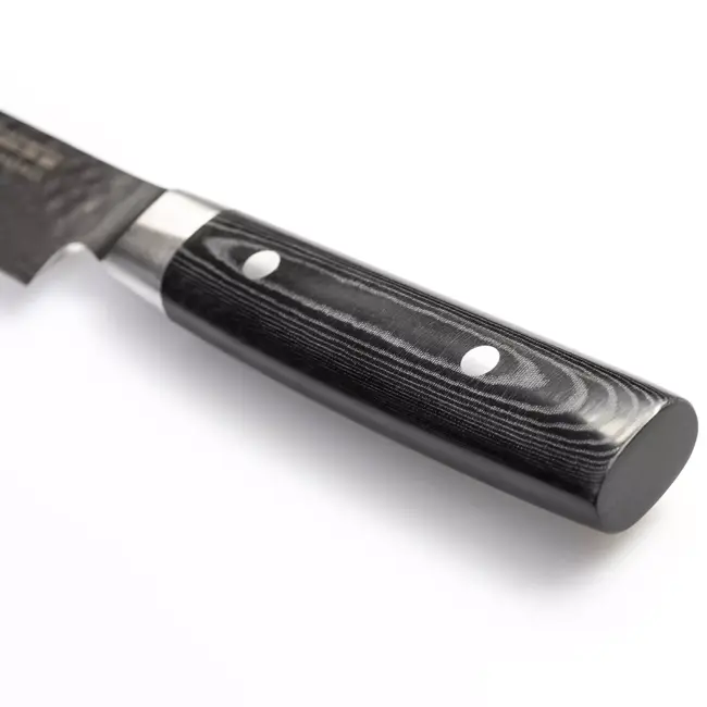 Yaxell Zen Fileermes / Sushimes 23 cm – 37 Lagen Damaststaal – Canvas-Micarta Heft