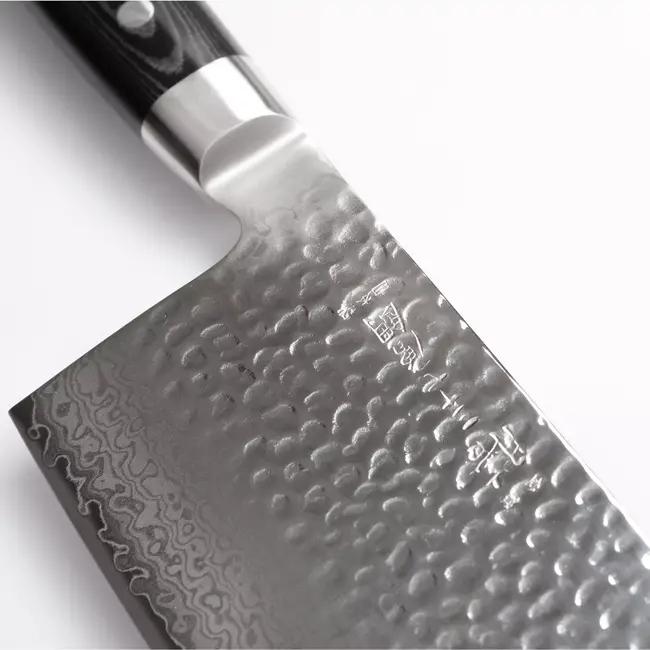 Yaxell Zen Messenset – 2-delig – Koksmes 20 cm en Universeelmes 12 cm – 37 Lagen Damaststaal – Canvas-Micarta Heft