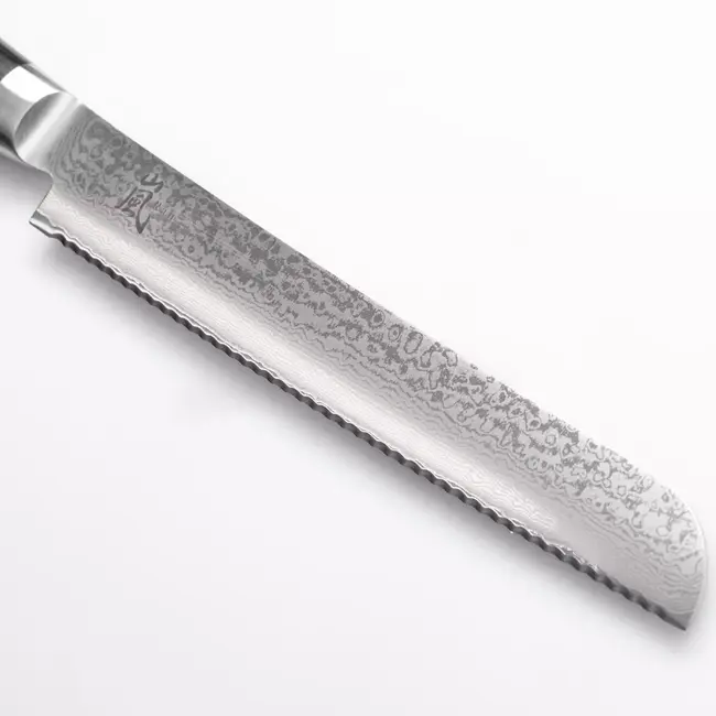 Yaxell Ran Broodmes 23 cm – 69 Lagen Damaststaal – VG10 Staal – 61 HRC – Canvas-Micarta Heft