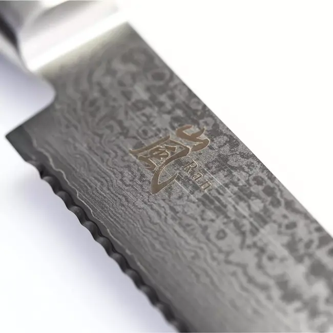 Yaxell Ran Broodmes 23 cm – 69 Lagen Damaststaal – VG10 Staal – 61 HRC – Canvas-Micarta Heft