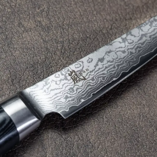 Yaxell Ran Steakmes 11 cm – 69 Lagen Damaststaal – VG10 Staal – 61 HRC – Canvas-Micarta Heft