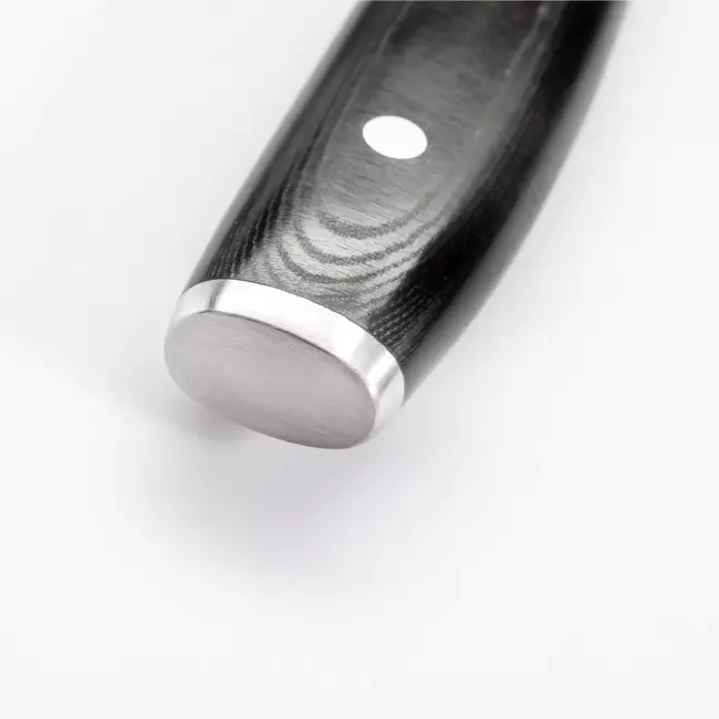 Yaxell Ran Fileermes 18 cm – 69 Lagen Damaststaal – VG10 Staal – 61 HRC – Canvas-Micarta Heft