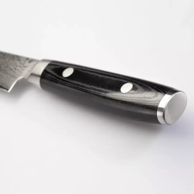 Yaxell Ran Vleesmes 15 cm – 69 Lagen Damaststaal – VG10 Staal – 61 HRC – Canvas-Micarta Heft