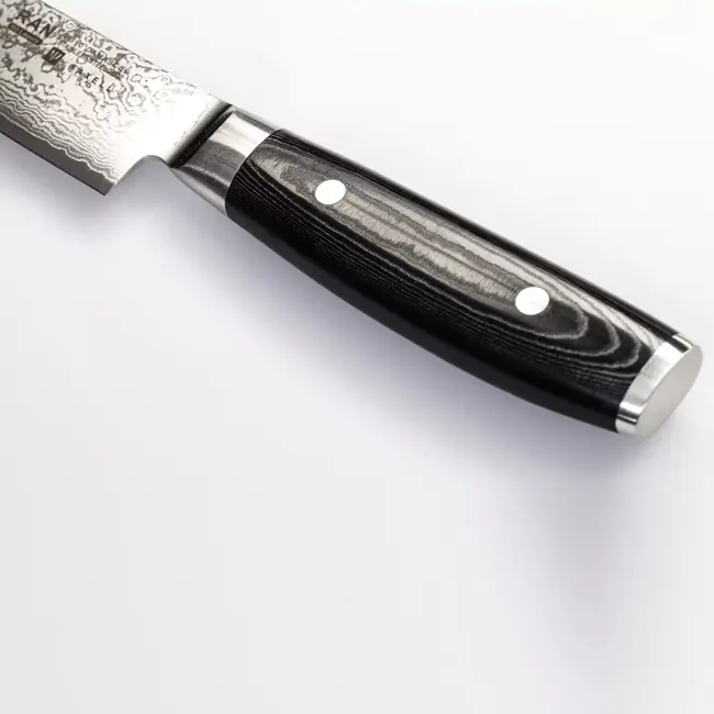 Yaxell Ran Sujihiki 25,5 cm – Sushimes / Fileermes – 69 Lagen Damaststaal – VG10 Staal – 61 HRC – Canvas-Micarta Heft