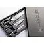 Yaxell Ran Messenset – Giftset – 3-delig – Santoku Mes 16,5 cm, Santoku Mes 12,5 cm en Schilmes 8 cm - 69 Lagen Damaststaal – VG10 Staal – 61 HRC – Canvas-Micarta Heft