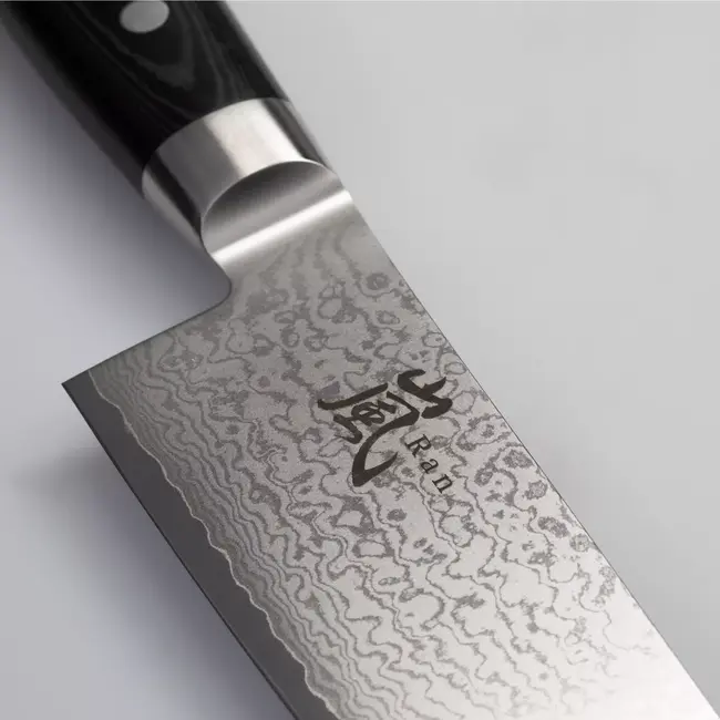 Yaxell Ran Messenset – Giftset – 2-delig – Messenslijper met Koksmes 20 cm – 69 Lagen Damaststaal – VG10 Staal – 61 HRC – Canvas-Micarta Heft