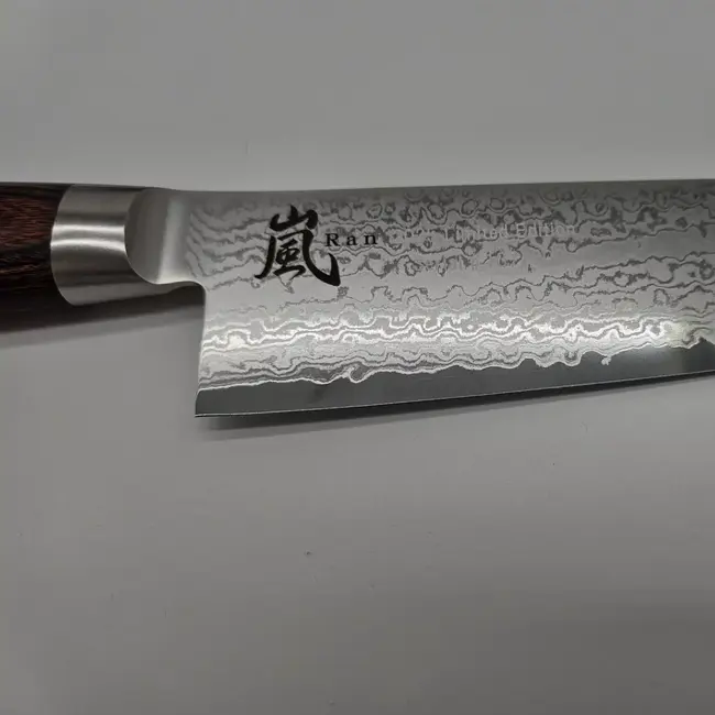 Yaxell Ran Messenset – Giftset – 2-delig – Koksmes 20 cm & Universeelmes 12 cm – 69 Lagen Damaststaal – VG10 Staal – 61 HRC – Mahonie Heft - Limited Edition