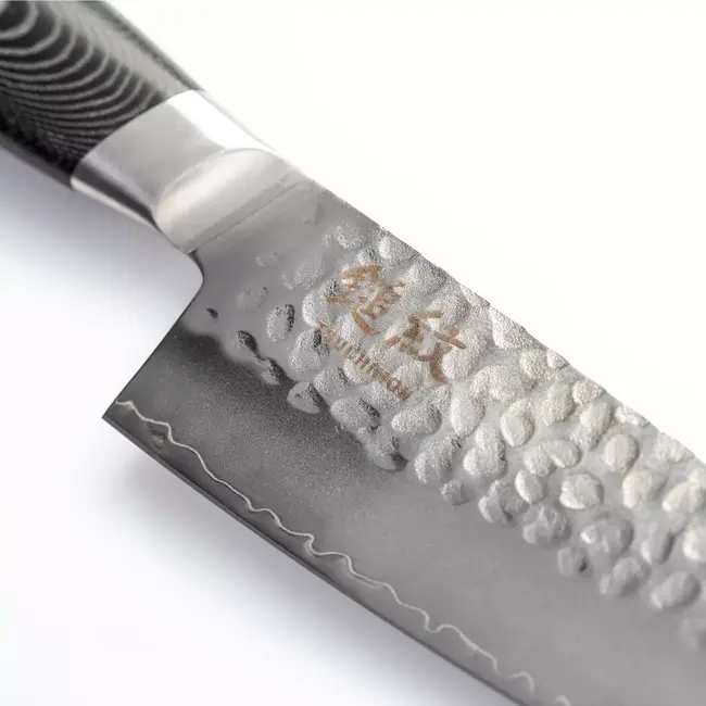 Yaxell Tsuchimon Koksmes 20 cm – VG10 Staal – Gehamerd Lemmet – Micarta Heft