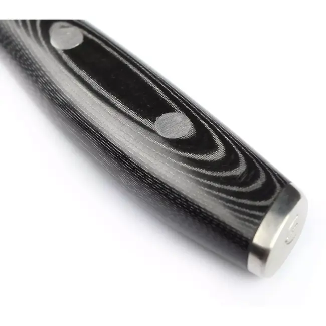 Yaxell Tsuchimon Koksmes 20 cm – VG10 Staal – Gehamerd Lemmet – Micarta Heft