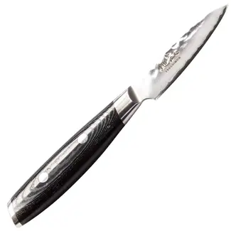 Yaxell Tsuchimon Schilmes 8 cm – VG10 Staal – Gehamerd Lemmet – Micarta Heft
