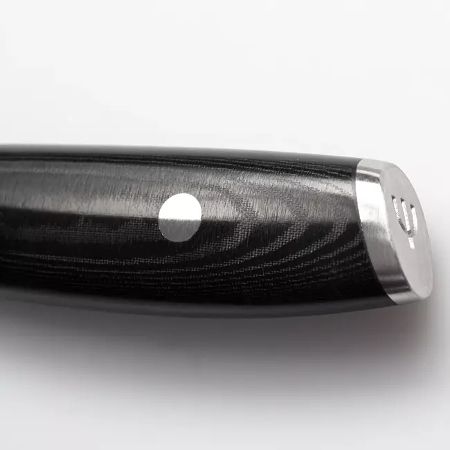 Yaxell Tsuchimon Schilmes 8 cm – VG10 Staal – Gehamerd Lemmet – Micarta Heft