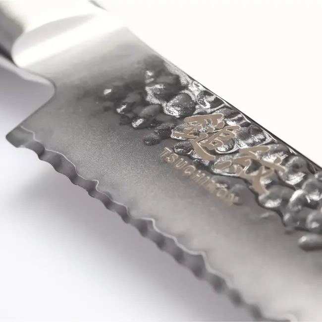 Yaxell Tsuchimon Broodmes 23 cm – VG10 Staal – Gehamerd Lemmet – Micarta Heft