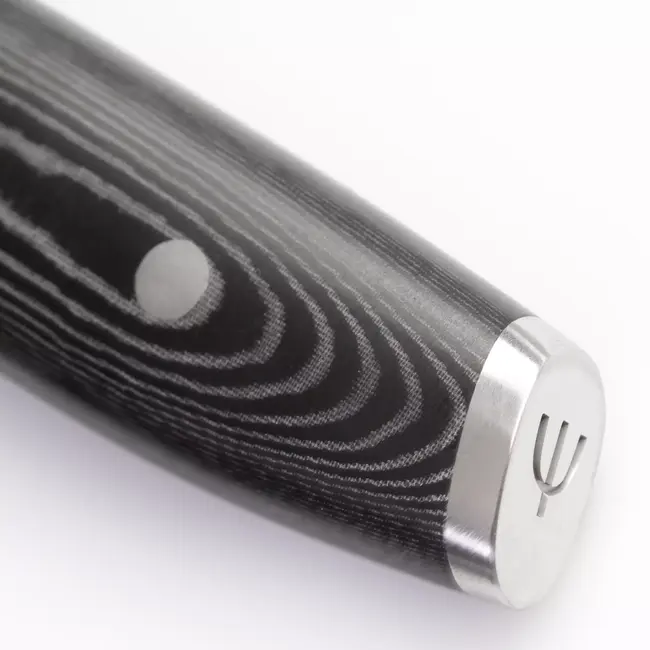 Yaxell Tsuchimon Koksmes 25,5 cm – VG10 Staal – Gehamerd Lemmet – Micarta Heft