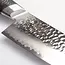 Yaxell Tsuchimon Santoku Koksmes 12,5 cm – VG10 Staal – Gehamerd Lemmet – Micarta Heft