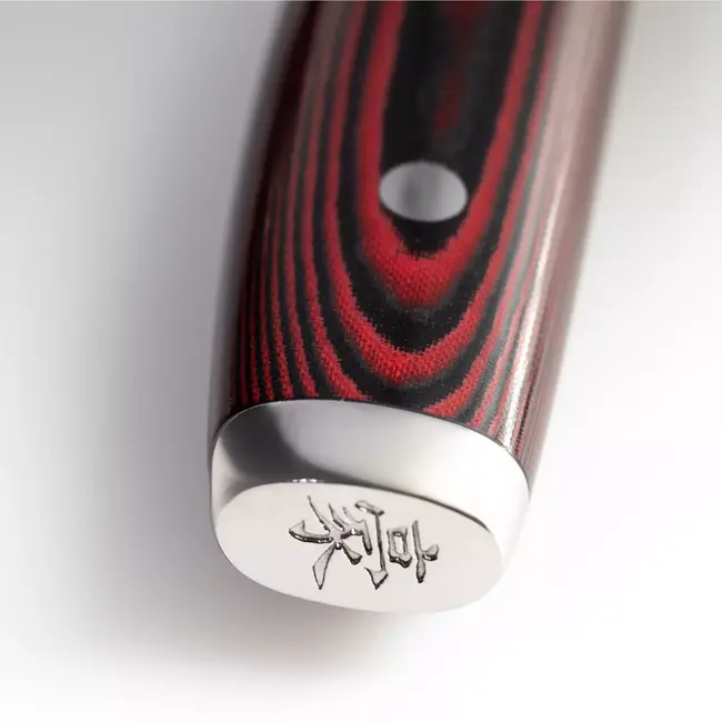 Yaxell Super Gou Koksmes 20 cm – 161 Lagen Damaststaal – SG2 Staal – 63 HRC – Canvas-Micarta Heft