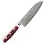 Yaxell Super Gou Santoku Koksmes 16,5 cm – 161 Lagen Damaststaal – SG2 Staal – 63 HRC – Canvas-Micarta Heft