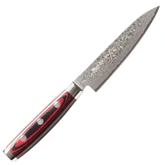 Yaxell Super Gou Universeelmes 12 cm – 161 Lagen Damaststaal – SG2 Staal – 63 HRC – Canvas-Micarta Heft